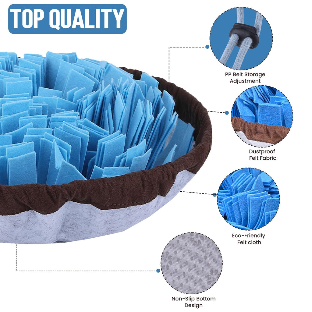 Snuffle Mat for Dogs - Adjustable Feeding Mat