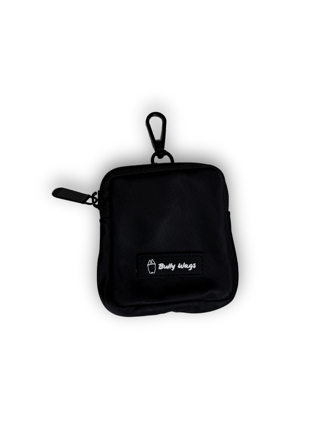 Black clip-on treat pouch – front view